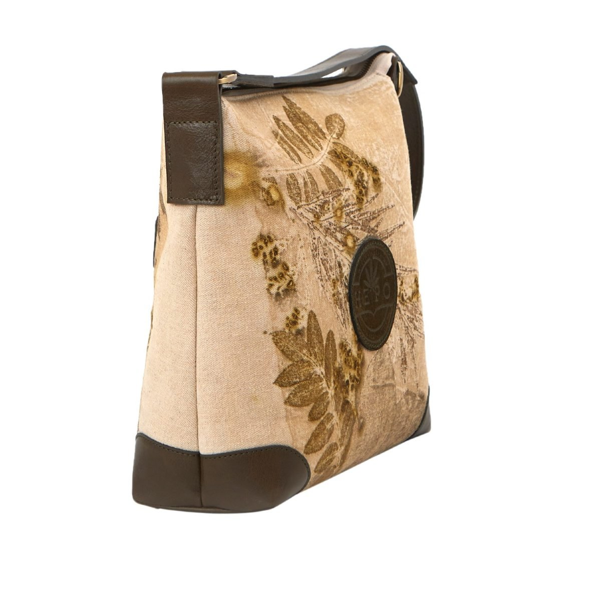 Gravella Ecoprint Kenevir Özel Tasarım Çanta