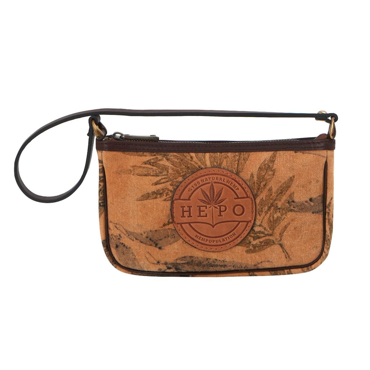 Taba Ecoprint Kenevir Özel Üretim Çanta