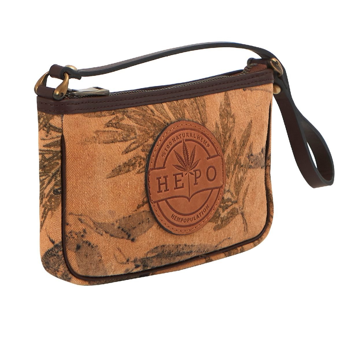 Taba Ecoprint Kenevir Özel Üretim Çanta