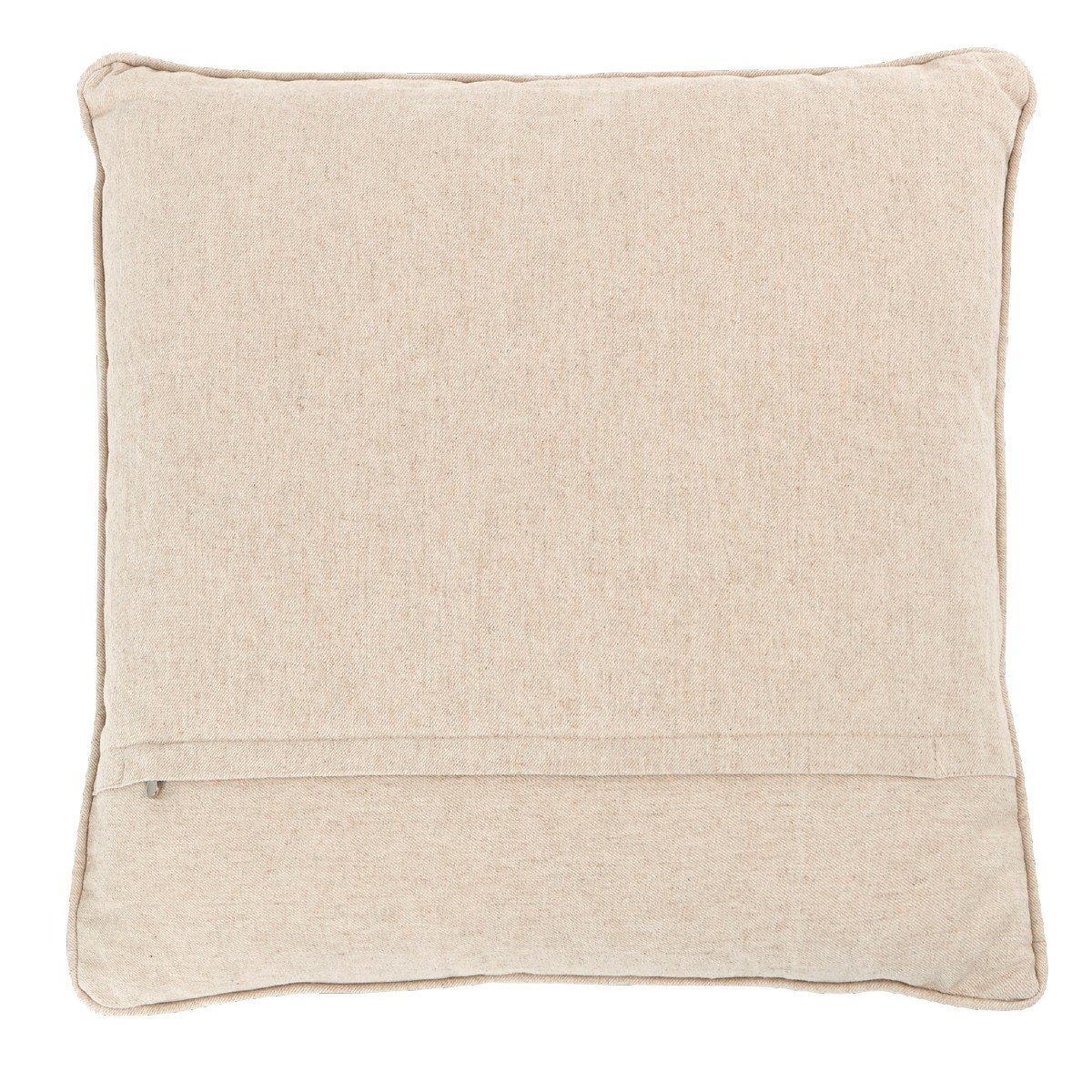 Keçi Tahta Baskı El Yapımı Kenevir Yastık-2