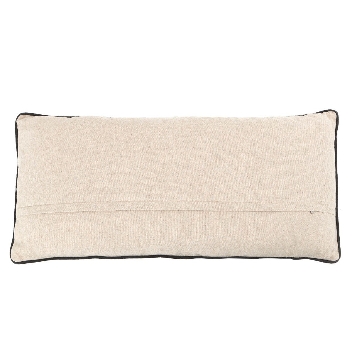 Kırmızı Keçi Detaylı Özel Tasarım Kenevir Yastık-2